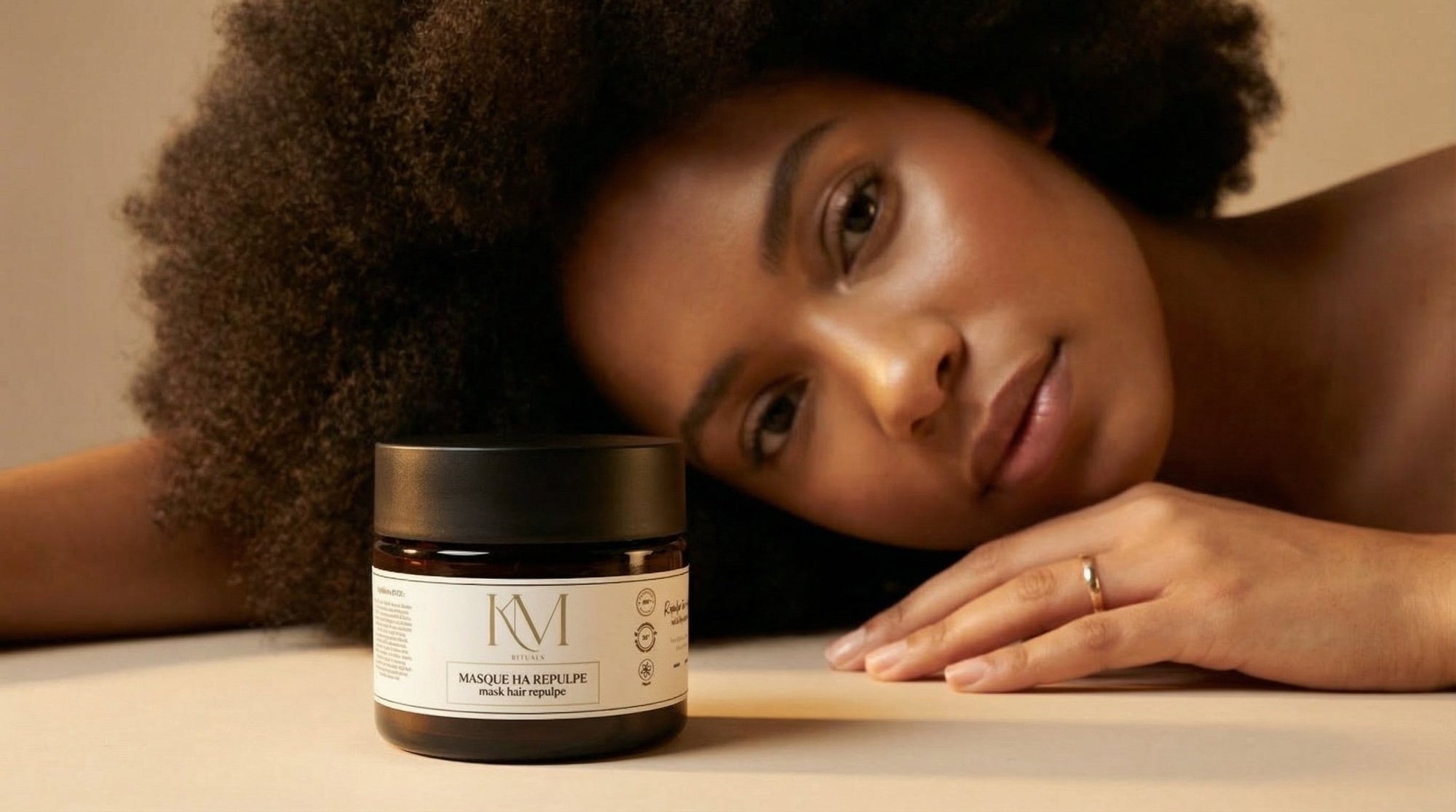 Masque Capillaire Hydratant à l’Acide Hyaluronique et Beurre de Karité - Karité Mix